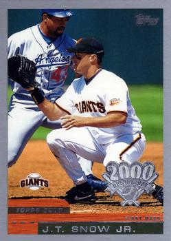 2000 Topps Opening Day #15 J.T. Snow Jr. Front