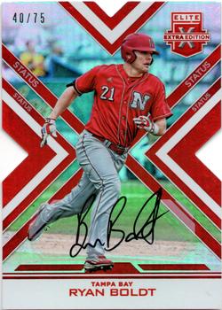 2016 Panini Elite Extra Edition - Autographs Status Die Cut Red #53 Ryan Boldt Front