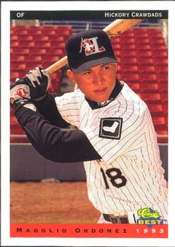 1993 Classic Best Hickory Crawdads #17 Magglio Ordonez Front