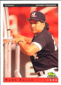 1993 Classic Best Hickory Crawdads #29 Mark Salas Front