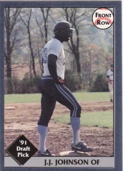 1991 Front Row Draft Picks - Silver #48 J.J. Johnson Front