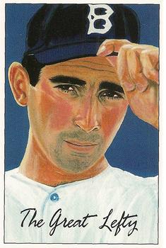 1995 JSW All-Stars '52 Bowman (Unlicensed) #NNO Sandy Koufax Front