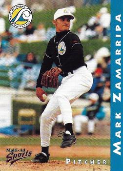 1998 Multi-Ad West Michigan Whitecaps #NNO Mark Zamarripa Front