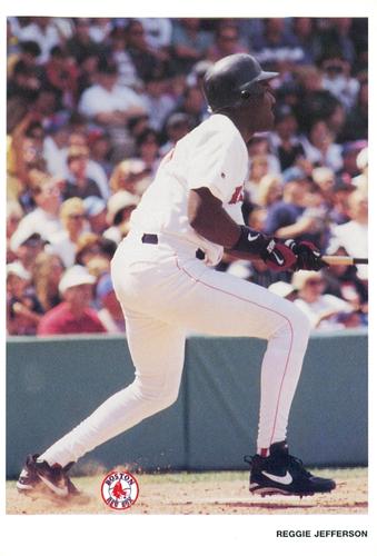 1998 Boston Red Sox Photocards #NNO Reggie Jefferson Front