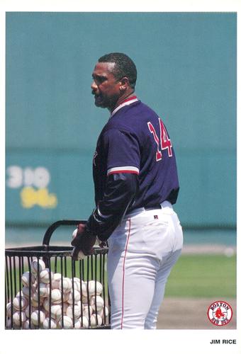 1998 Boston Red Sox Photocards #NNO Jim Rice Front