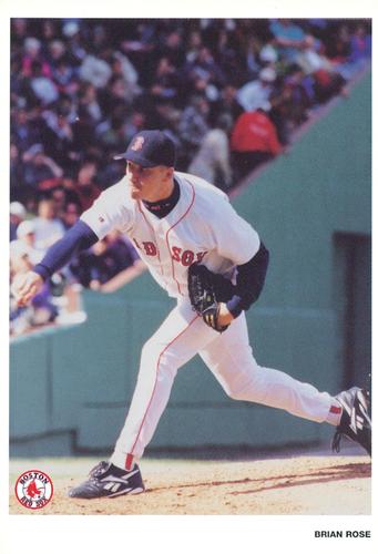 1998 Boston Red Sox Photocards #NNO Brian Rose Front