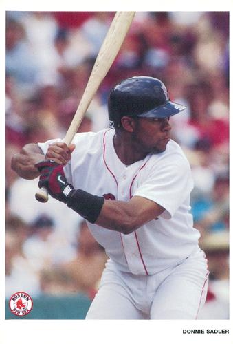 1998 Boston Red Sox Photocards #NNO Donnie Sadler Front