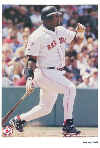 1998 Boston Red Sox Photocards #NNO Mo Vaughn Front