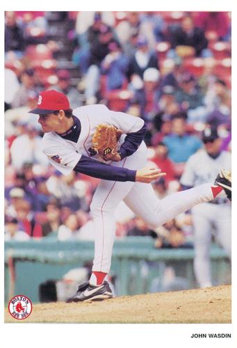 1998 Boston Red Sox Photocards #NNO John Wasdin Front