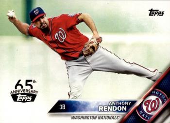 2016 Topps - 65th Anniversary #520 Anthony Rendon Front