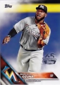 2016 Topps - 65th Anniversary #572 Marcell Ozuna Front