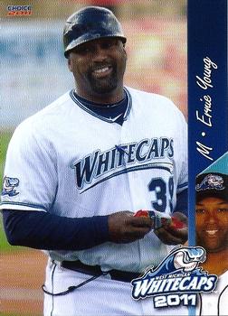2011 Choice West Michigan Whitecaps #29 Ernie Young Front
