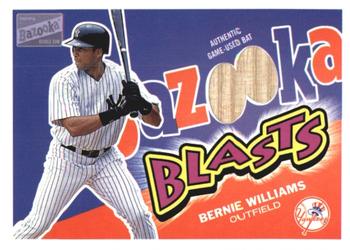 2003 Bazooka - Blasts Relics #BB-BW Bernie Williams  Front