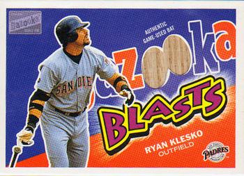2003 Bazooka - Blasts Relics #BB-RK Ryan Klesko Front