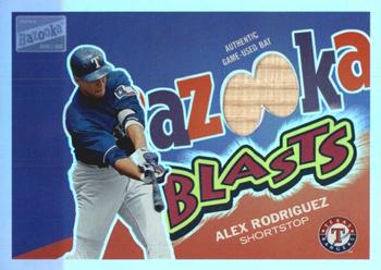2003 Bazooka - Blasts Relics Parallel 25 #BB-AR Alex Rodriguez Front