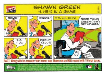 2003 Bazooka - Comics #16 Shawn Green Front