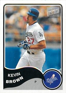 2003 Bazooka - Minis #257 Kevin Brown Front