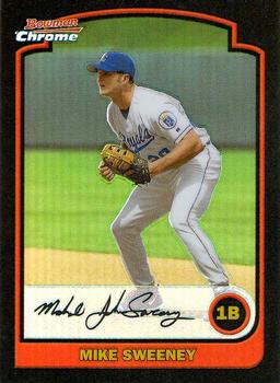 2003 Bowman Chrome - Refractors #12 Mike Sweeney Front