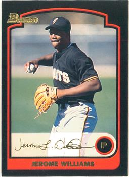 2003 Bowman Draft Picks & Prospects - Gold #BDP27 Jerome Williams Front