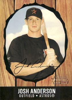 2003 Bowman Heritage - Facsimile Signature #256 Josh Anderson Front