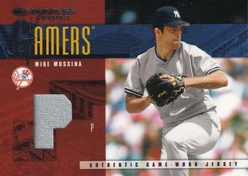 2003 Donruss/Leaf/Playoff (DLP) Rookies & Traded - Gamers Position #G-19 Mike Mussina Front