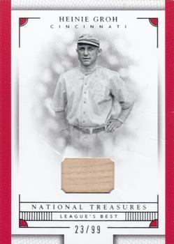 2016 Panini National Treasures - League's Best #LL-HG Heinie Groh Front