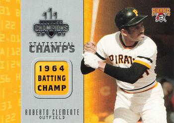 2003 Donruss Champions - Statistical Champs #SC-19 Roberto Clemente Front