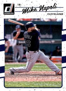 2017 Donruss #86 Mike Napoli Front