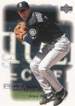 2000 Upper Deck Pros & Prospects #17 Alex Rodriguez Front