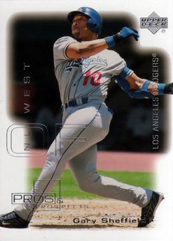 2000 Upper Deck Pros & Prospects #65 Gary Sheffield Front