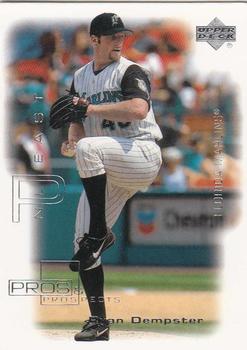 2000 Upper Deck Pros & Prospects #72 Ryan Dempster Front
