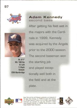 2000 Upper Deck Pros & Prospects #97 Adam Kennedy Back