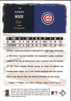 2000 Upper Deck Ultimate Victory #58 Kerry Wood Back