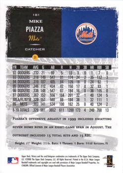 2000 Upper Deck Victory #181 Mike Piazza Back