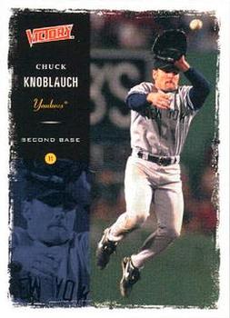 2000 Upper Deck Victory #326 Chuck Knoblauch Front