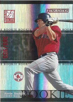 2003 Donruss/Leaf/Playoff (DLP) Rookies & Traded - 2003 Donruss Elite Extra Edition #43 Kevin Youkilis Front