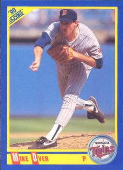 1990 Score #571 Mike Dyer Front