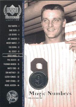 2000 Upper Deck Yankees Legends #58 Roger Maris Front