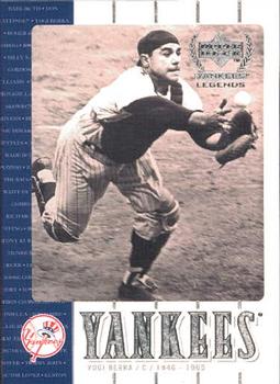 2000 Upper Deck Yankees Legends #5 Yogi Berra Front