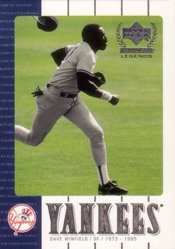 2000 Upper Deck Yankees Legends #8 Dave Winfield Front