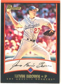 2001 Bowman #47 Kevin Brown Front