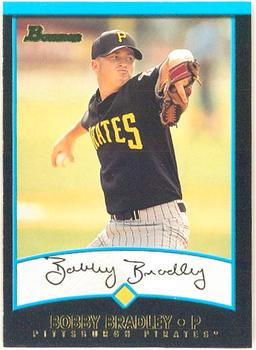 2001 Bowman #330 Bobby Bradley Front