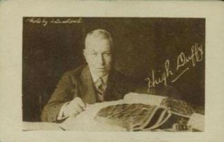 1923 Willards Chocolates V100 #NNO Hugh Duffy Front