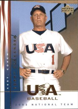 2002 Upper Deck USA Baseball National Team #25 Terry Alexander Front
