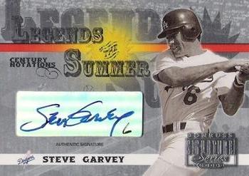2003 Donruss Signature - Legends of Summer Autographs Century #LS-38 Steve Garvey Front
