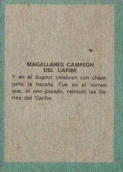 1970 Ovenca Venezuelan #108 Campeon del Caribe Back
