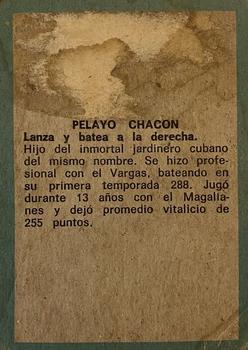 1970 Ovenca Venezuelan #288 Pelayo Chacon Back