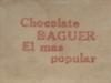 1930 Baguer Chocolate #NNO Taylor Douthit Back