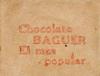 1930 Baguer Chocolate #NNO Norman McMillan Back