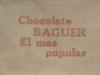 1930 Baguer Chocolate #NNO Al Simmons Back